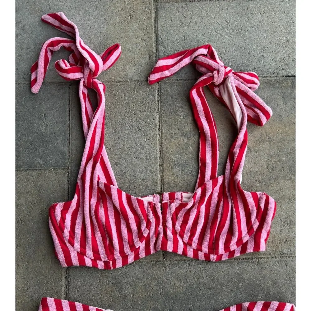 NEW Beach Riot Blair Bikini Top & Vanessa Bikini Bottom Size Large - Picture 11 of 16